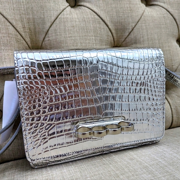 Alexander McQueen Handbags - Alexander McQueen Four Ring Satchel